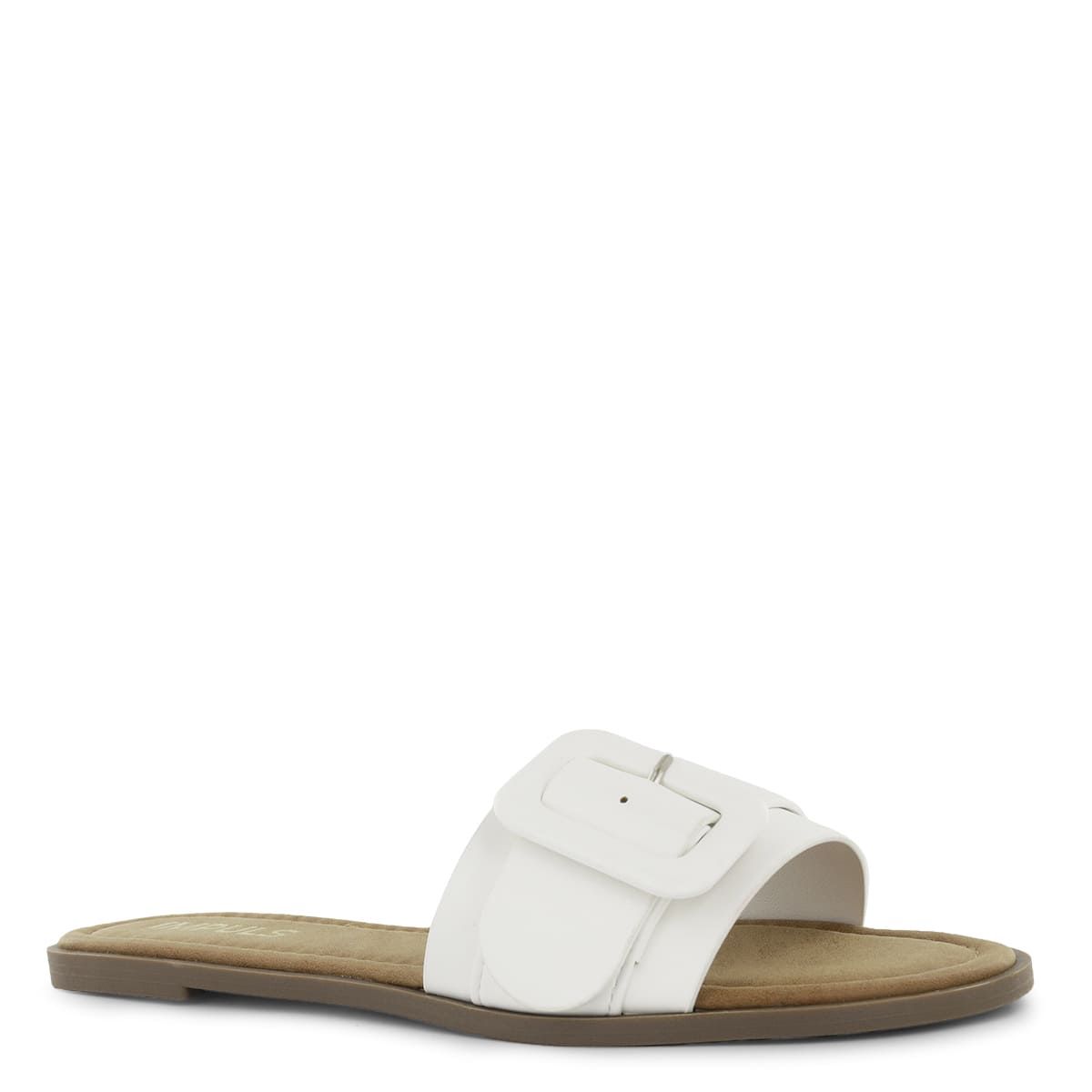 IMPULS - Sandalias Flats Mujer Impuls Aixa06 Blanco