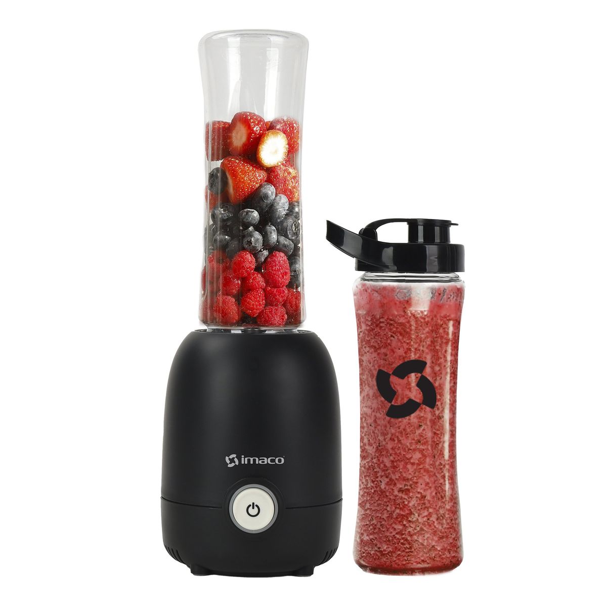 IMACO - Licuadora personal 600ml cvaso to-go quick mix imaco bl9651tg