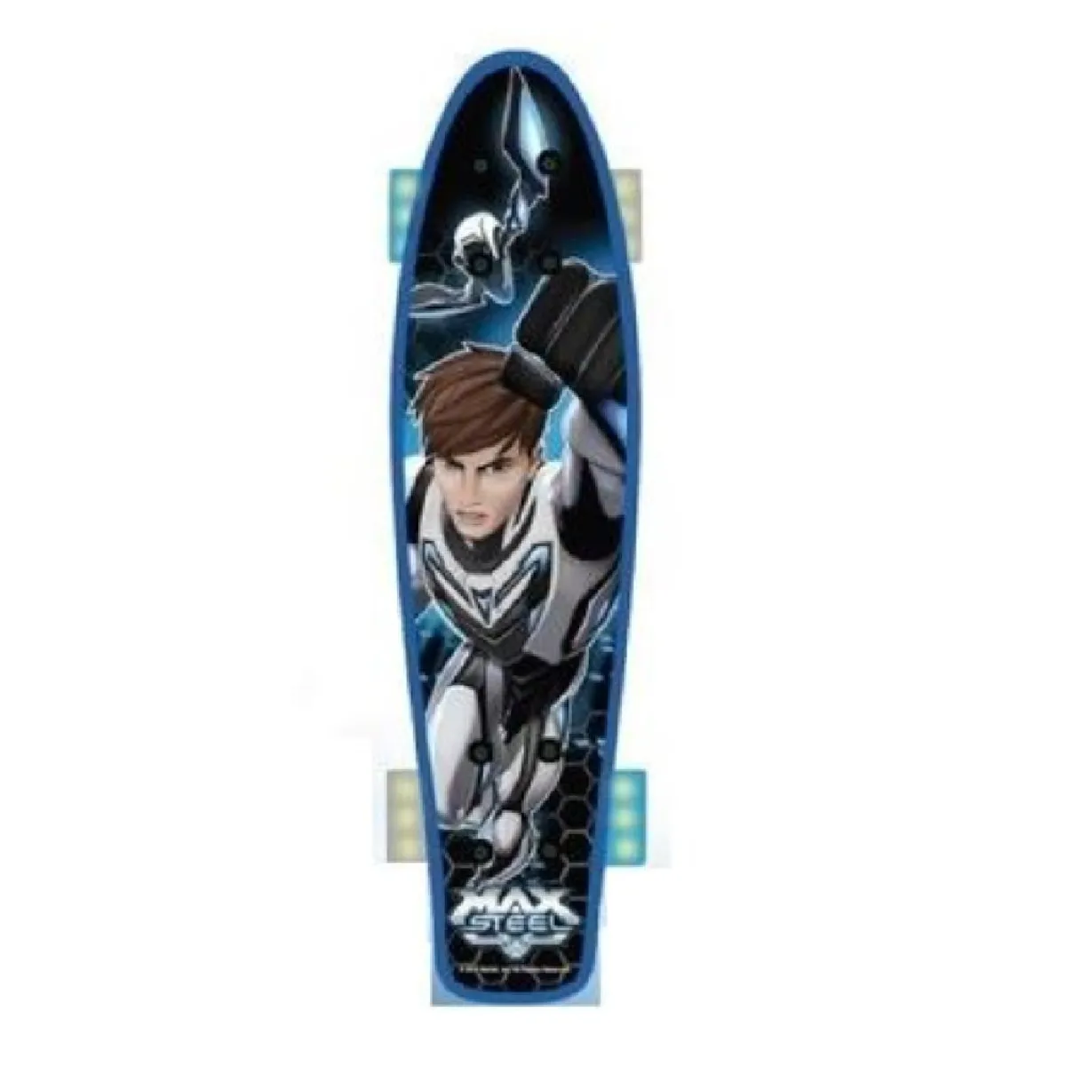 GENERICO - Skate Max Steel PMX-12 Trucks de Aluminio Celeste