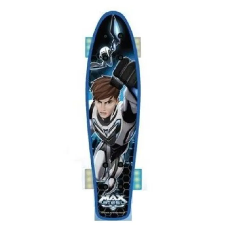 GENERICO - Skate Max Steel PMX-12 Trucks de Aluminio Celeste