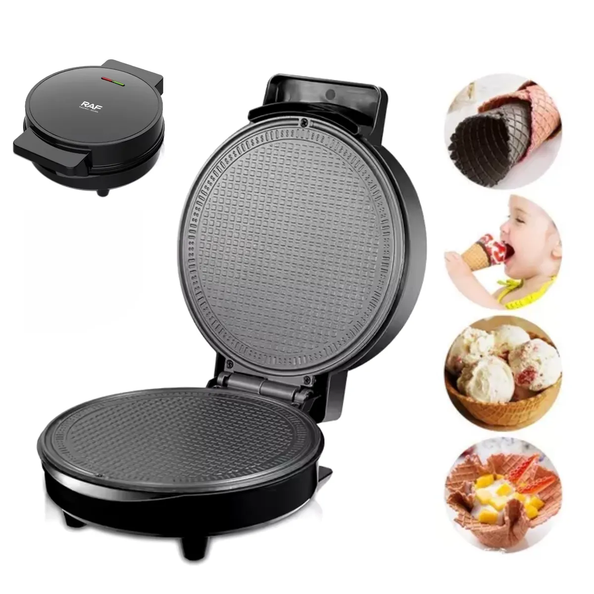 OEM - Máquina Eléctrica Para Hacer Conos De Helado - RAF