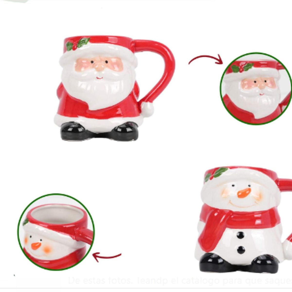 GENERICO - Taza Navideña de ceramica