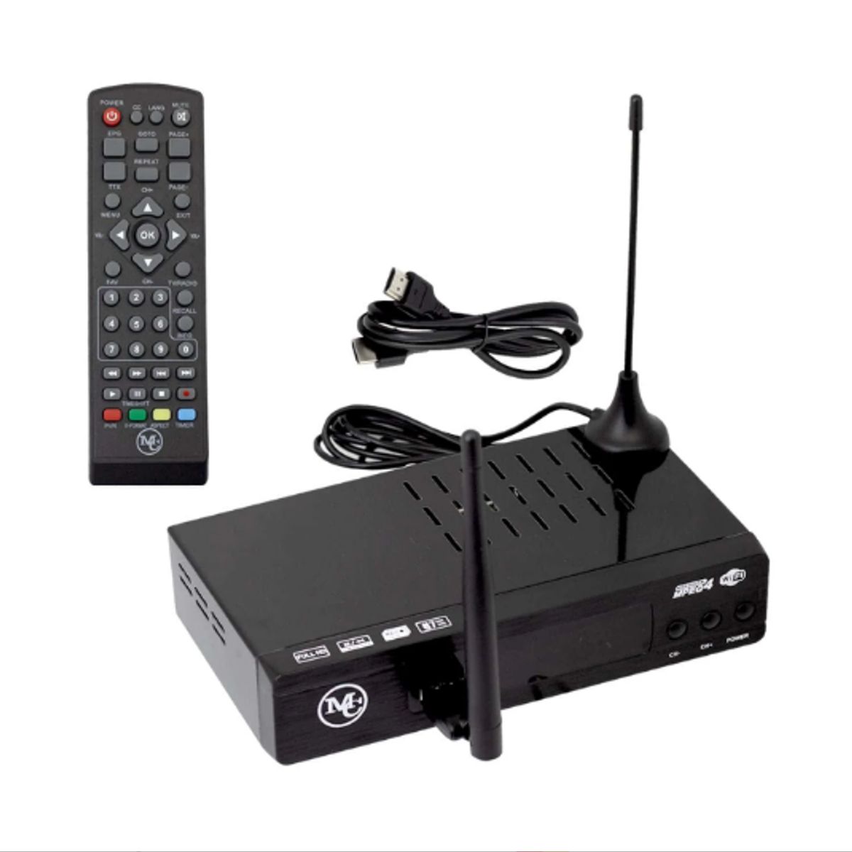 GENERICO - Sintonizador Digital TV con Wifi Youtube Señal TDT MC-006