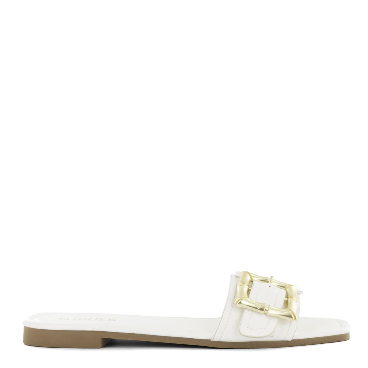 IMPULS - Sandalias Flats Mujer Impuls Aixa09 Blanco