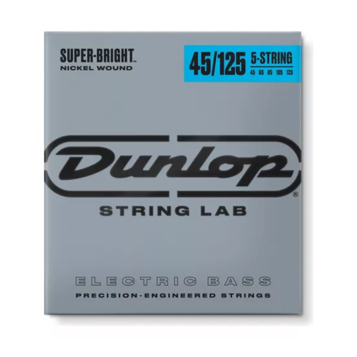 DUNLOP - Dunlop DBSBN45125 Cuerdas de Bajo Eléctrico 45-125 5 Cuerdas