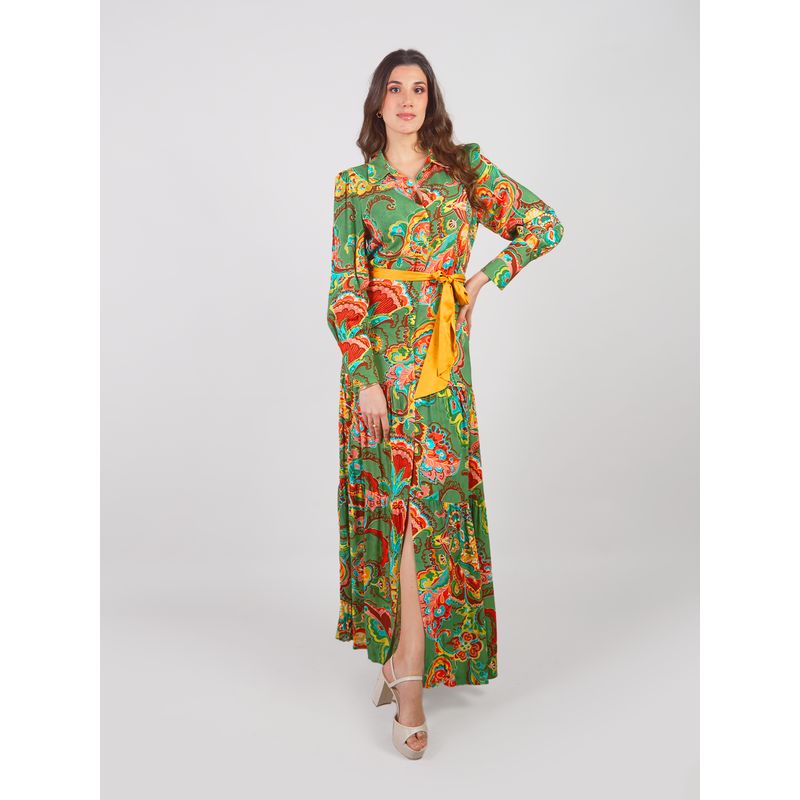 MICHELLE BELAU - VESTIDOS MANGA LARGA VD00850SPP TVER S