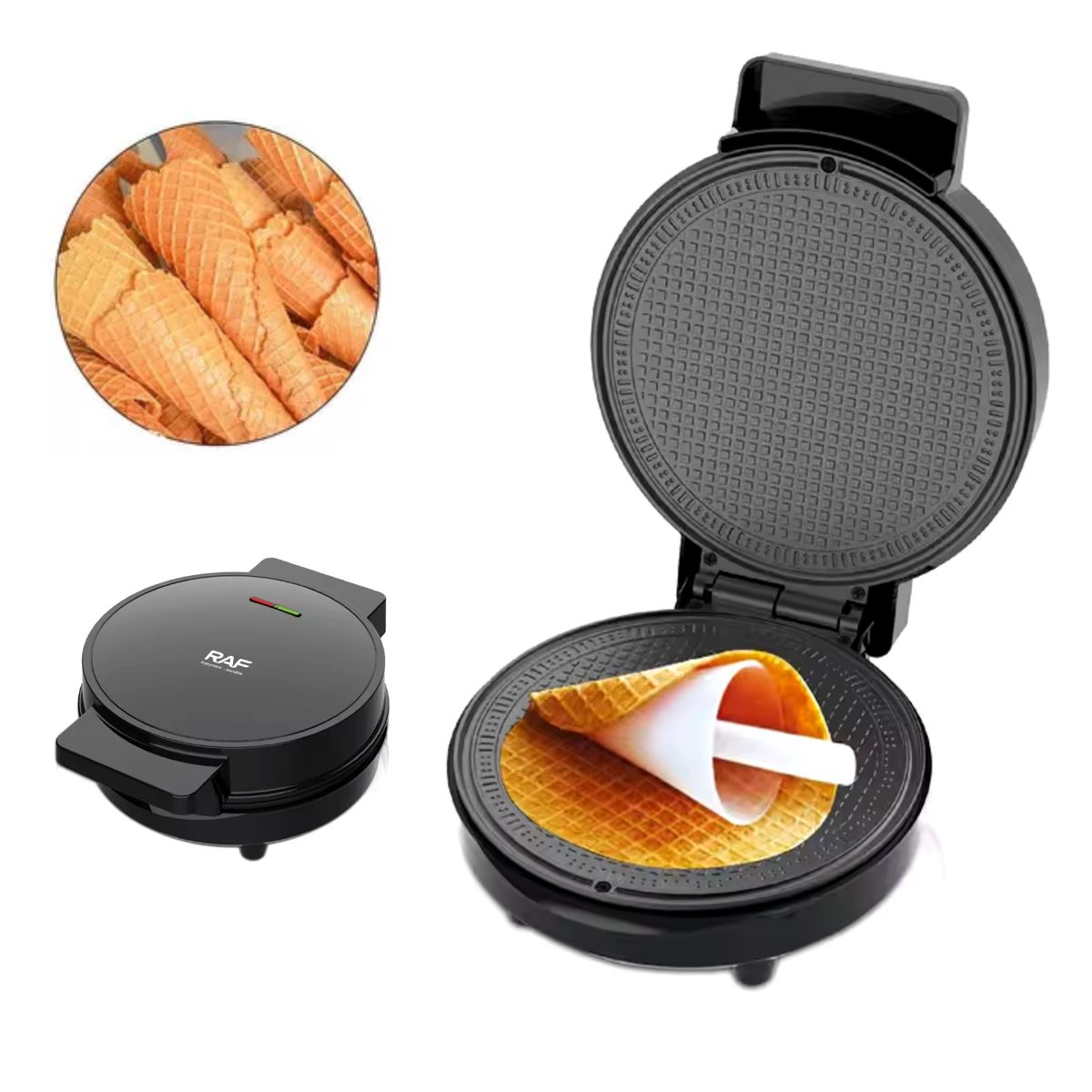 OEM - Máquina Para Hacer Conos De Helado De Waffle - RAF