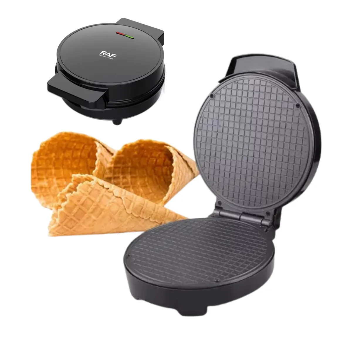 OEM - RAF - Máquina Para Hacer Conos De Helado Waffles