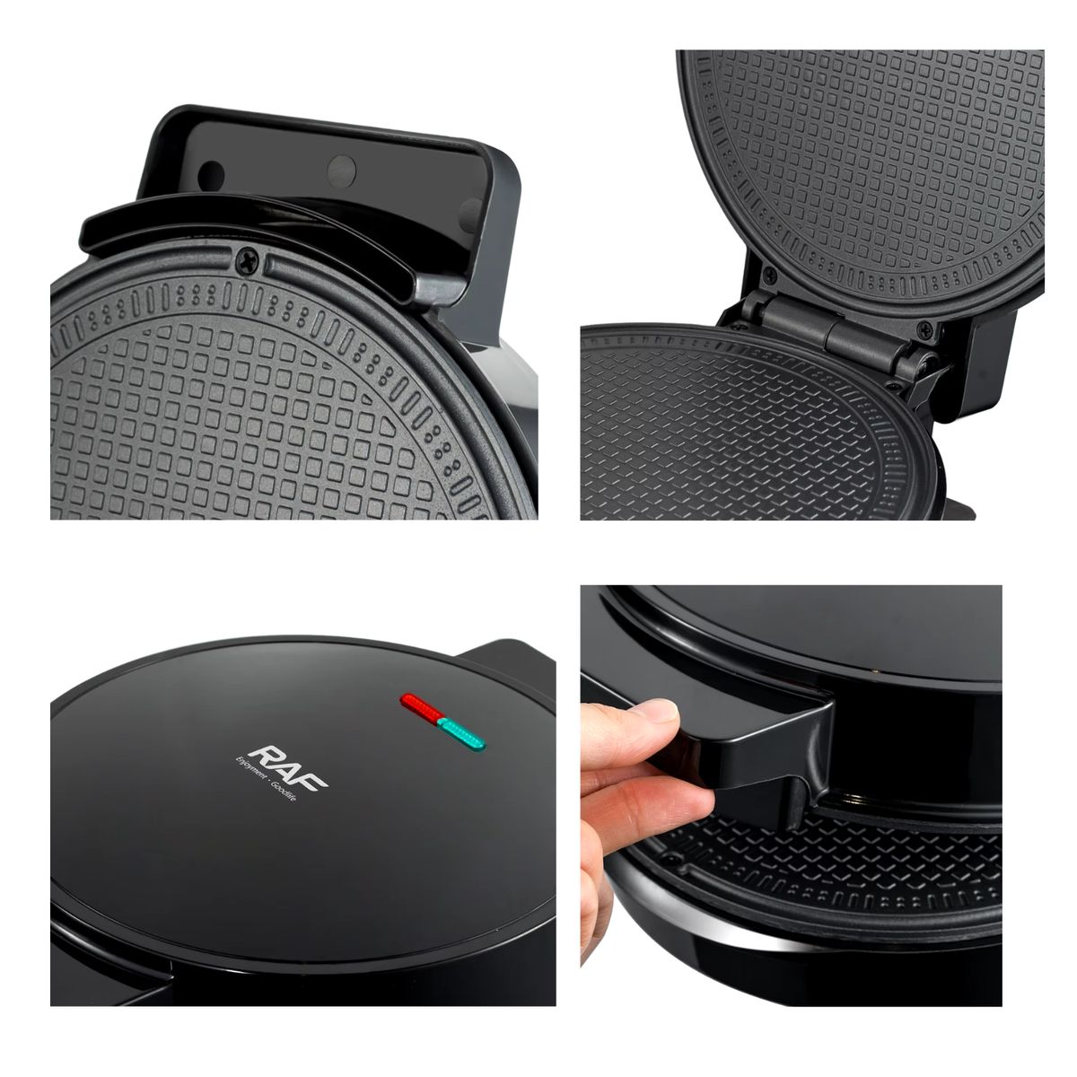 OEM - Máquina Para Hacer Waffles Conos De Helado - RAF