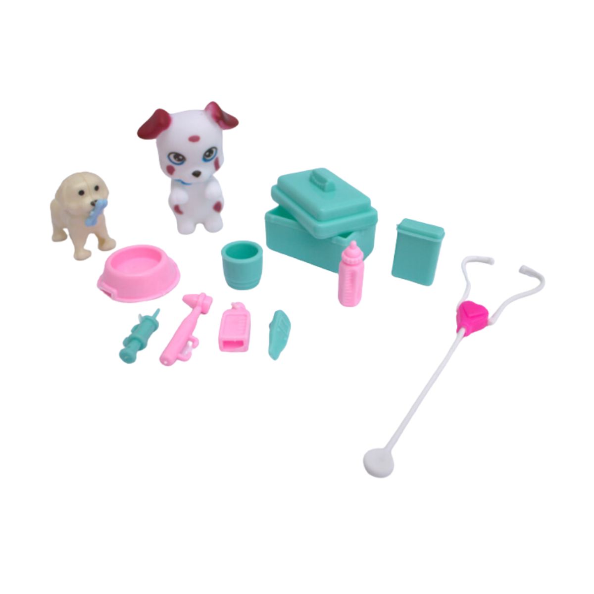 GENERICO - MUÑECA VETERINARIA CON ACCESORIOS