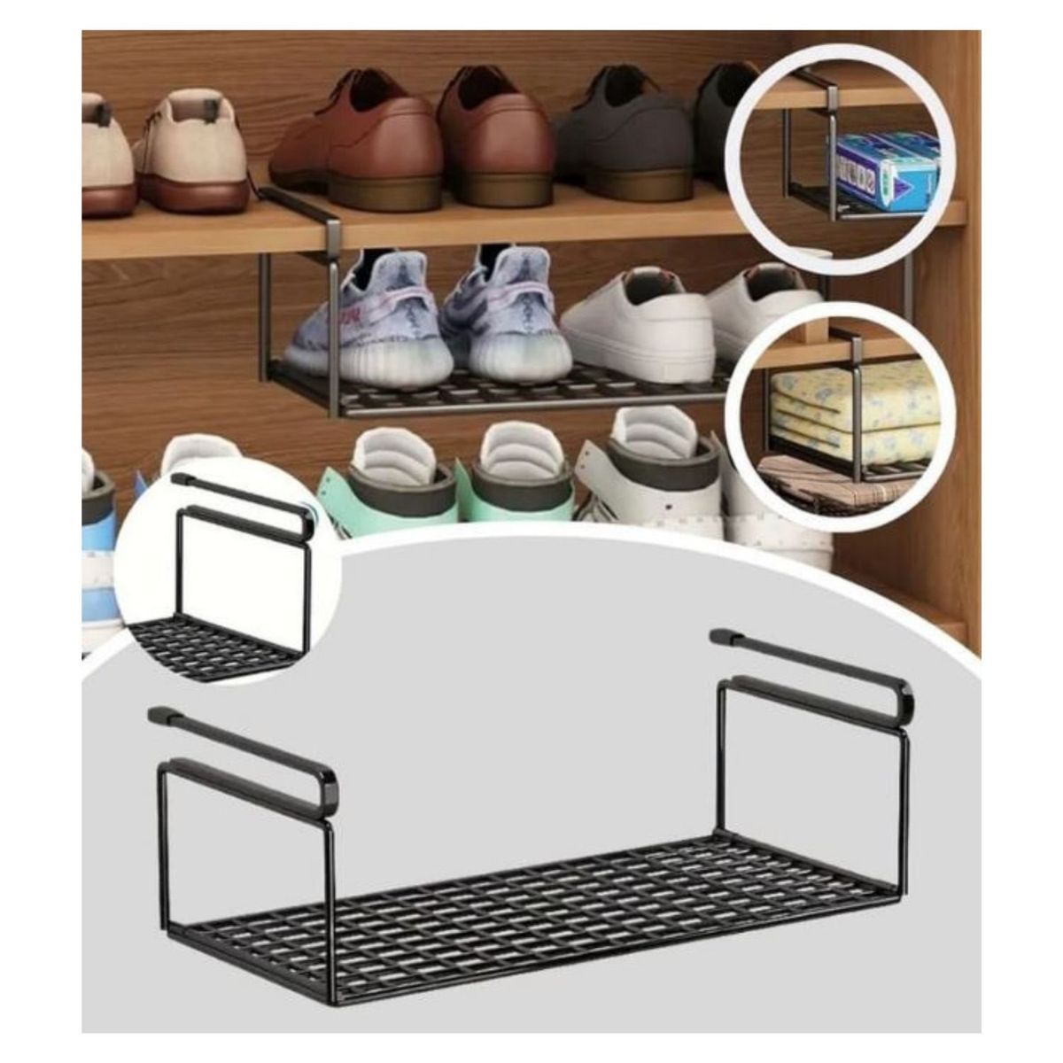 GENERICO - Organizador de Rejilla Flotante Multiusos