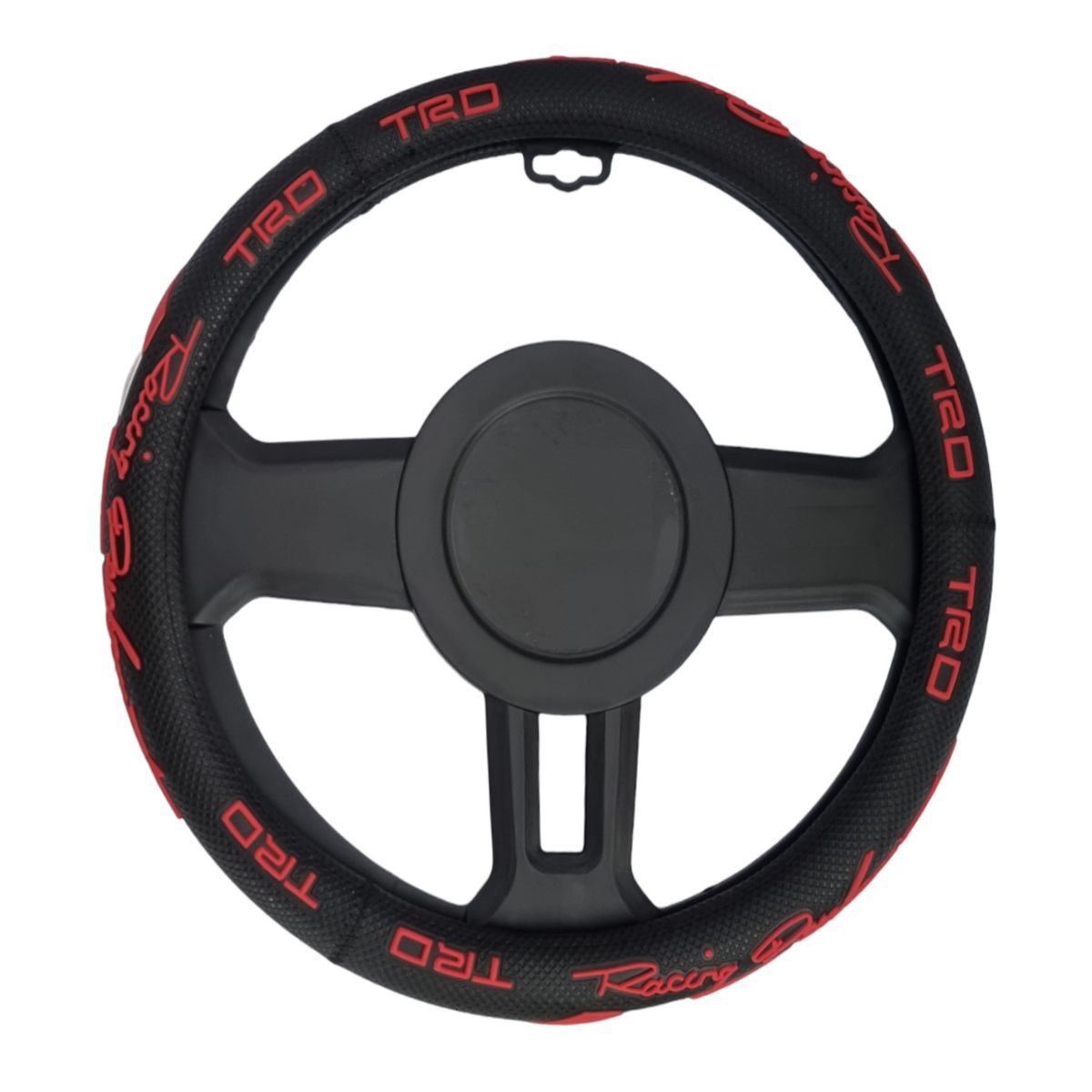 GENERICO - Funda Forro De Volante Goma TRD Racing Premiun