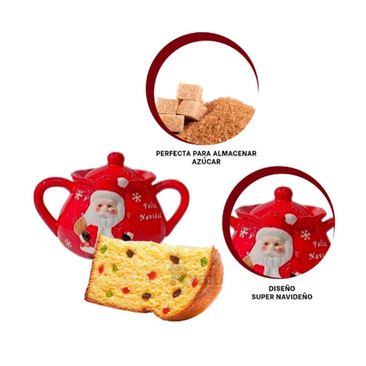 GENERICO - Azucarera Navideño de Papa Noel
