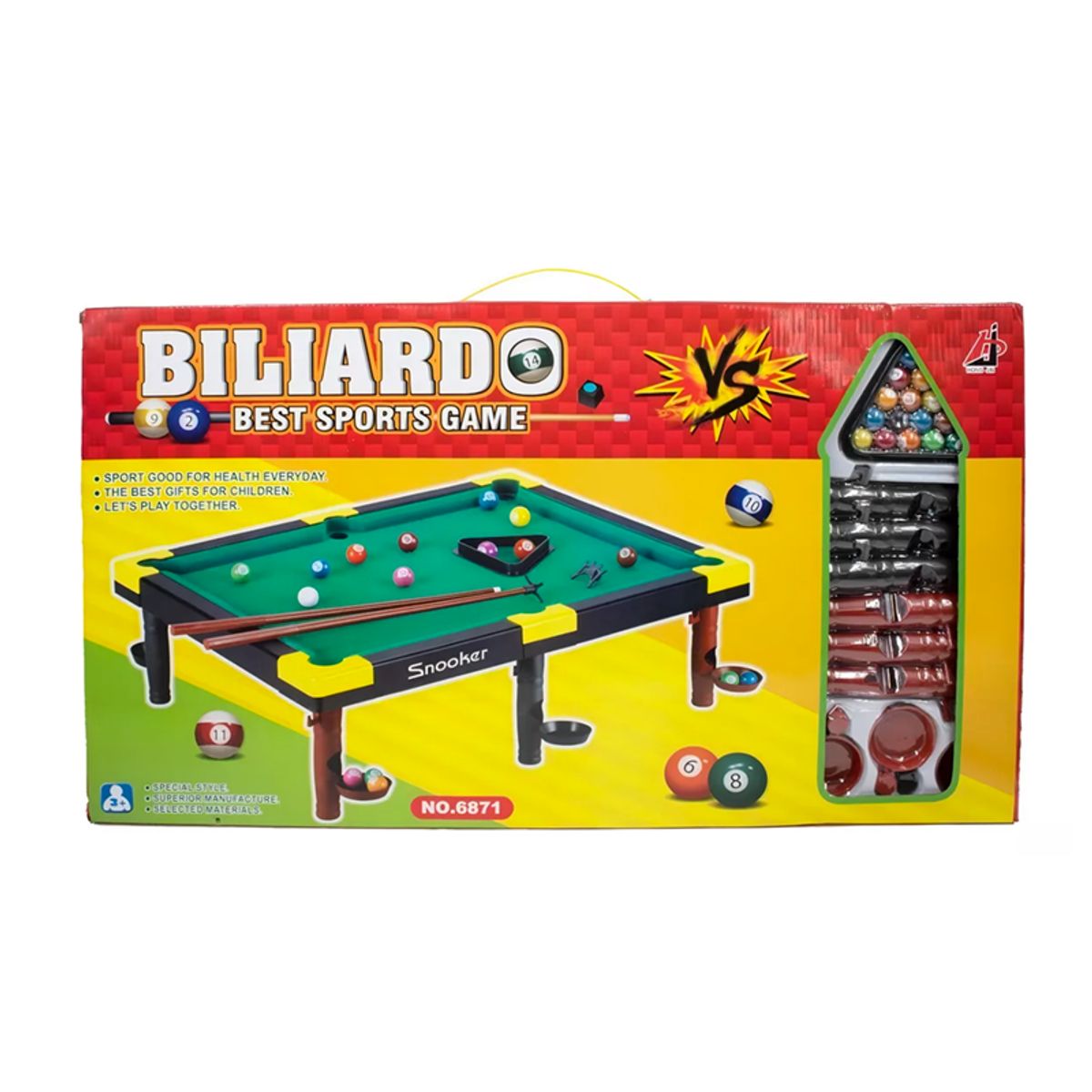 GENERICO - Mini Pool Juego De Mesa  Juego Para Niños