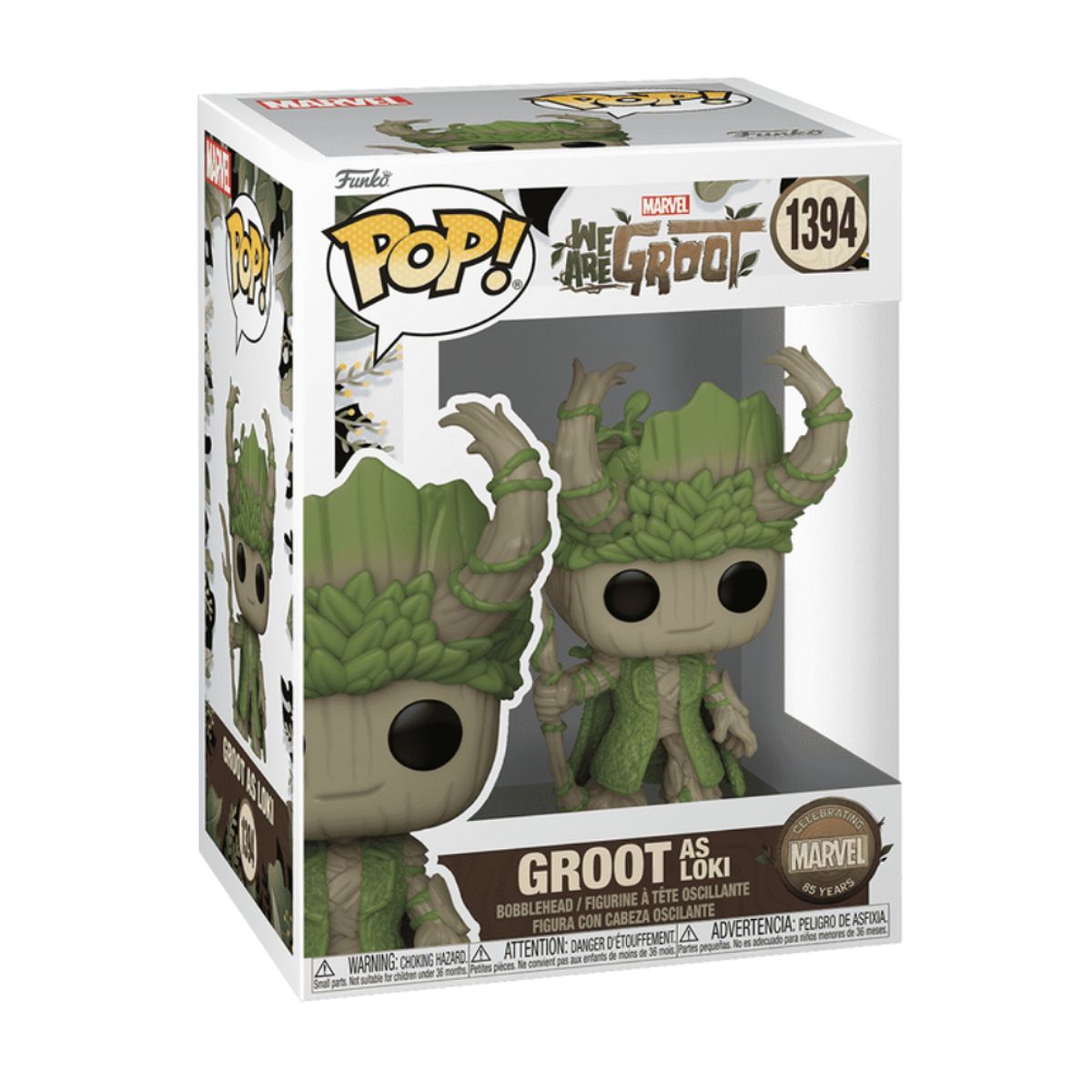 FUNKO - Groot como Loki Funko Pop 1394 Marvel We are Groot
