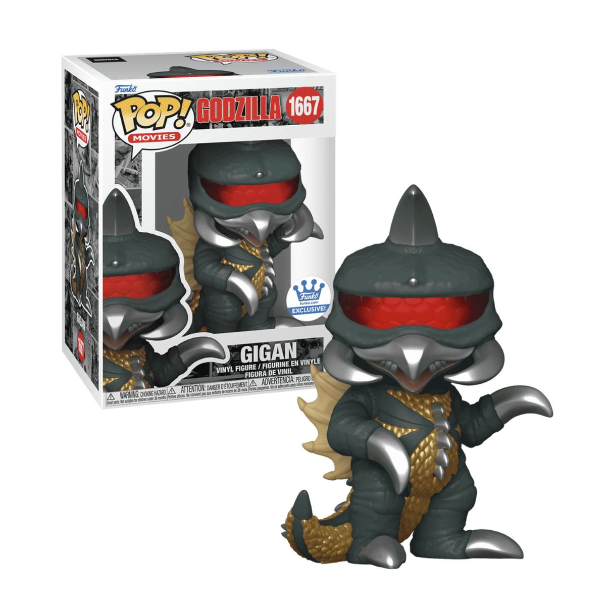 FUNKO - Gigan Godzilla Funko Pop 1667 Exclusivo Original