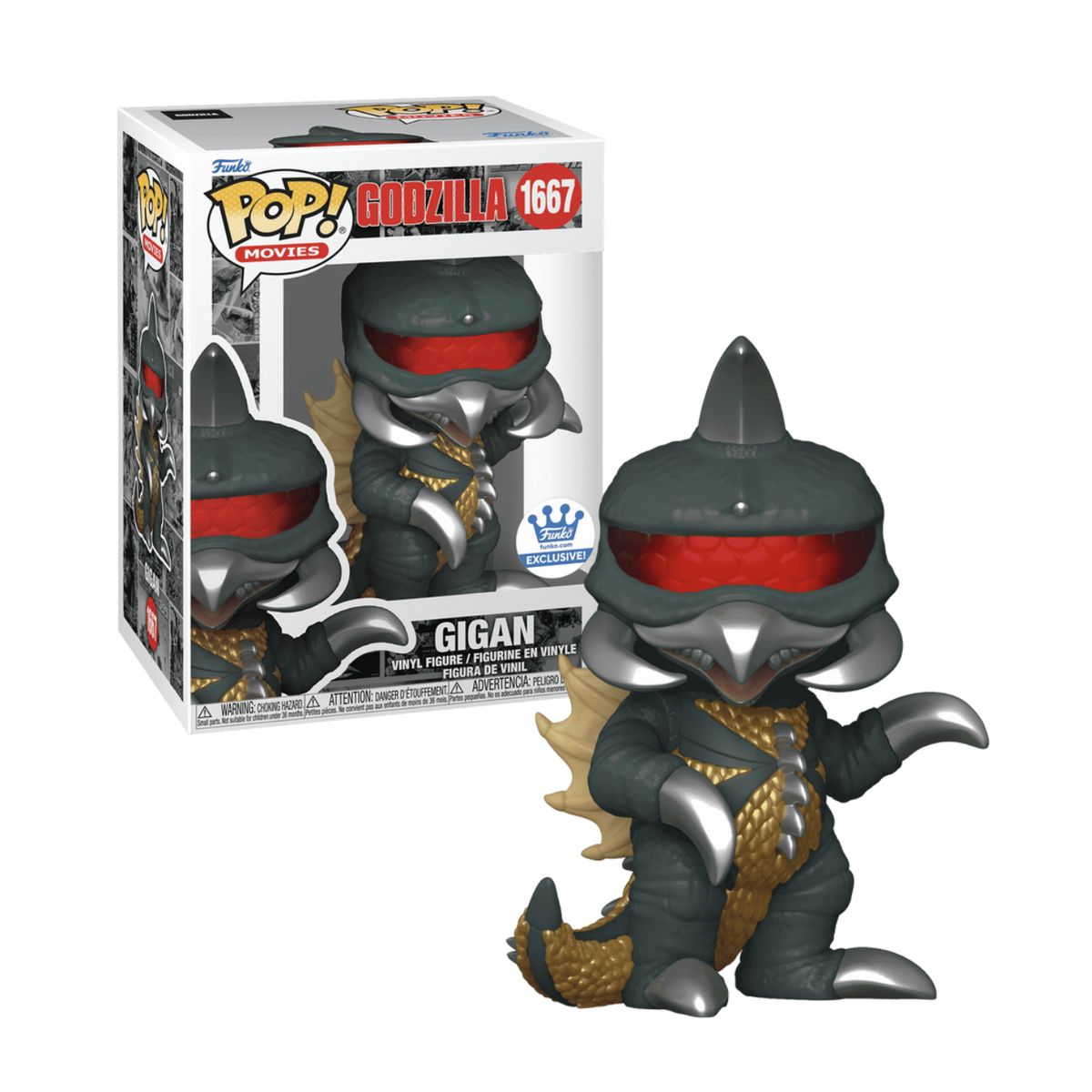 FUNKO - Gigan Godzilla Funko Pop 1667 Exclusivo Original