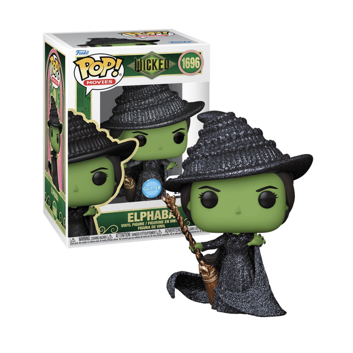 FUNKO - Elphaba Diamond Funko Pop 1696 Wicked Exclusivo Glitter