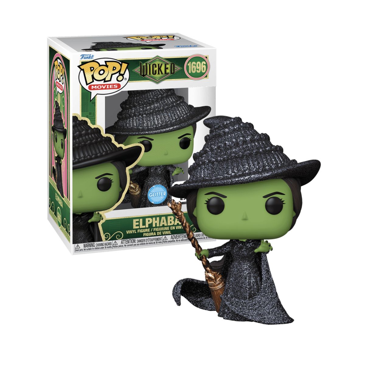 FUNKO - Elphaba Diamond Funko Pop 1696 Wicked Exclusivo Glitter