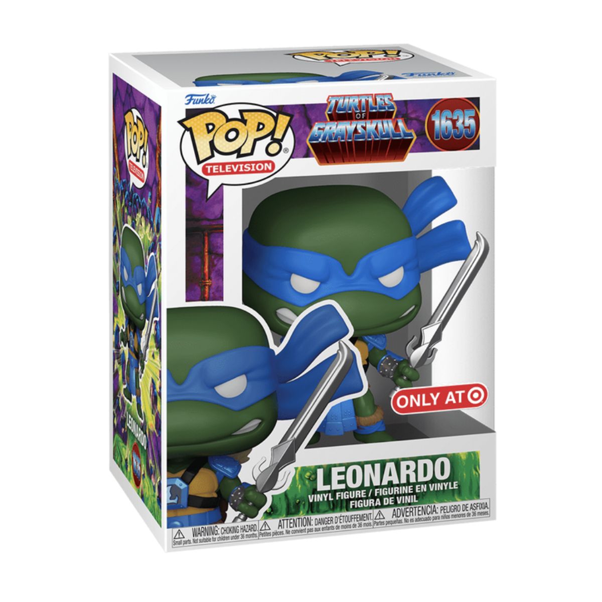 FUNKO - Leonardo Funko Pop 1635 Turtles of Grayskull Exclusivo