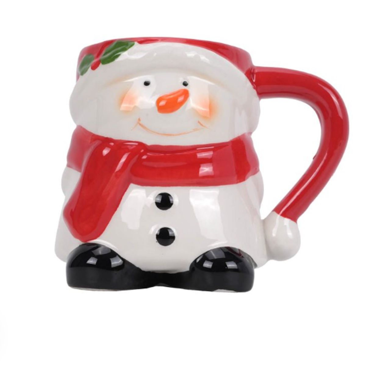 GENERICO - Taza Navideña con diseño Muñeco de Nieve