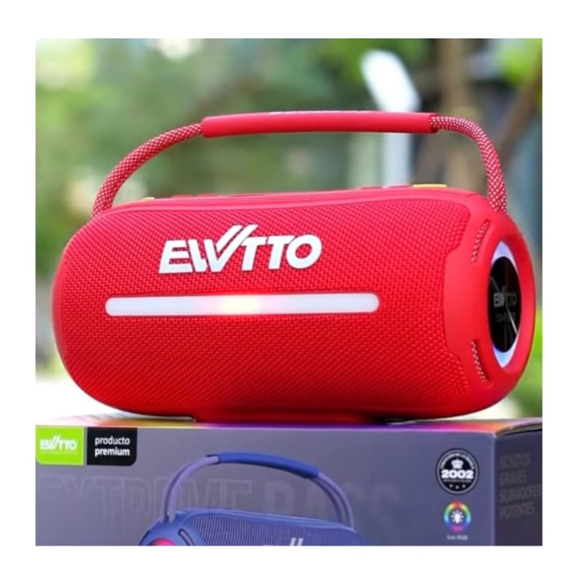 EWTTO - Parlante Portatil Recargable EWTTO EW-P102B