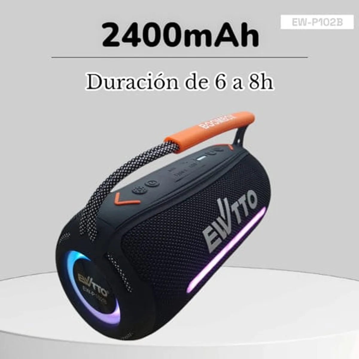 EWTTO - Parlante Portatil Recargable EWTTO EW-P102B