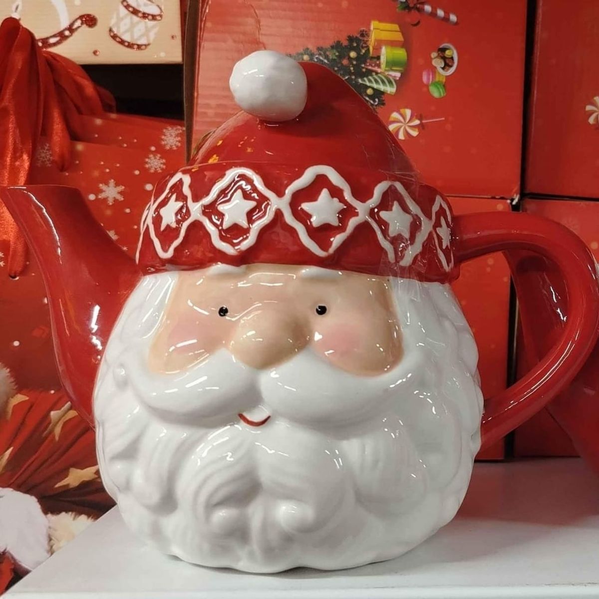 GENERICO - Tetera Navideña de Papa Noel