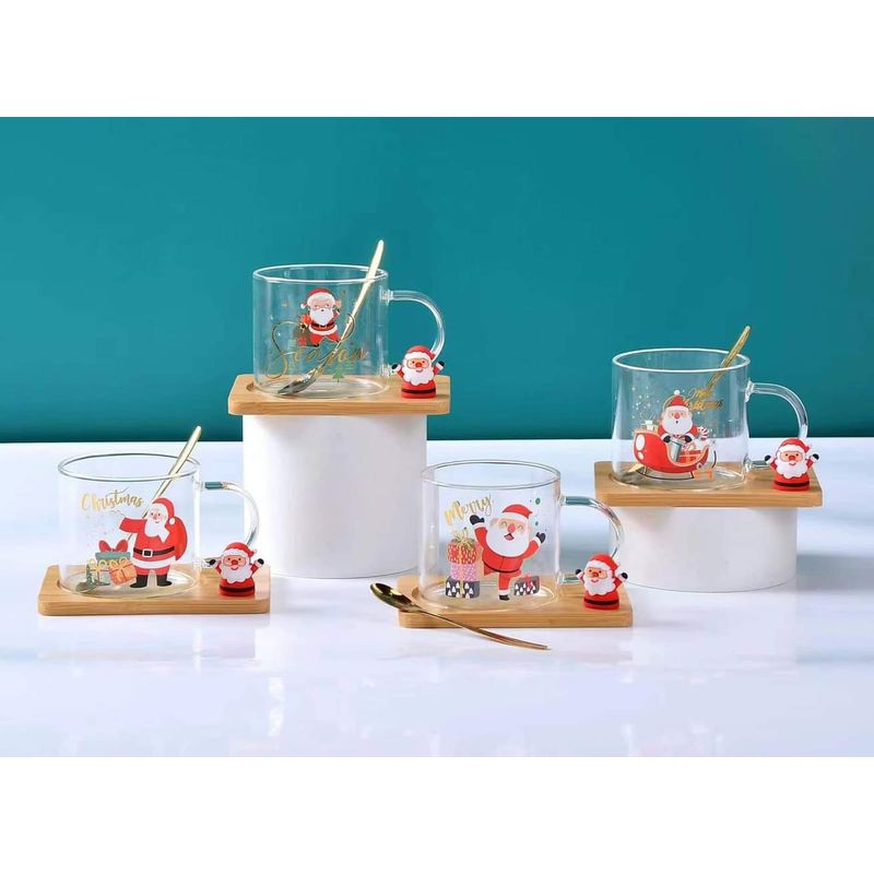 GENERICO - Taza Navideña de vidrio