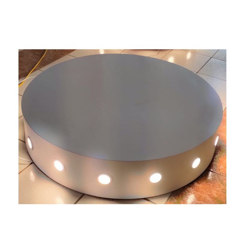 OEM - PODIO BLANCO  CON LUCES 60 cm Diametro