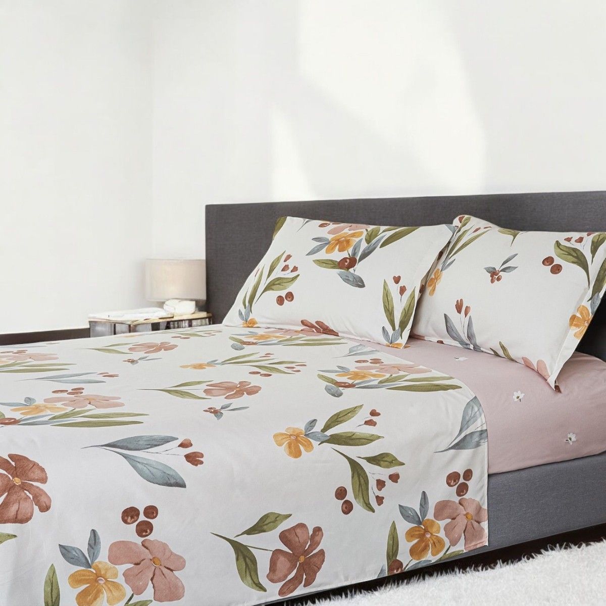 VENEZIA - Set de Sábanas 2 Plazas - V09