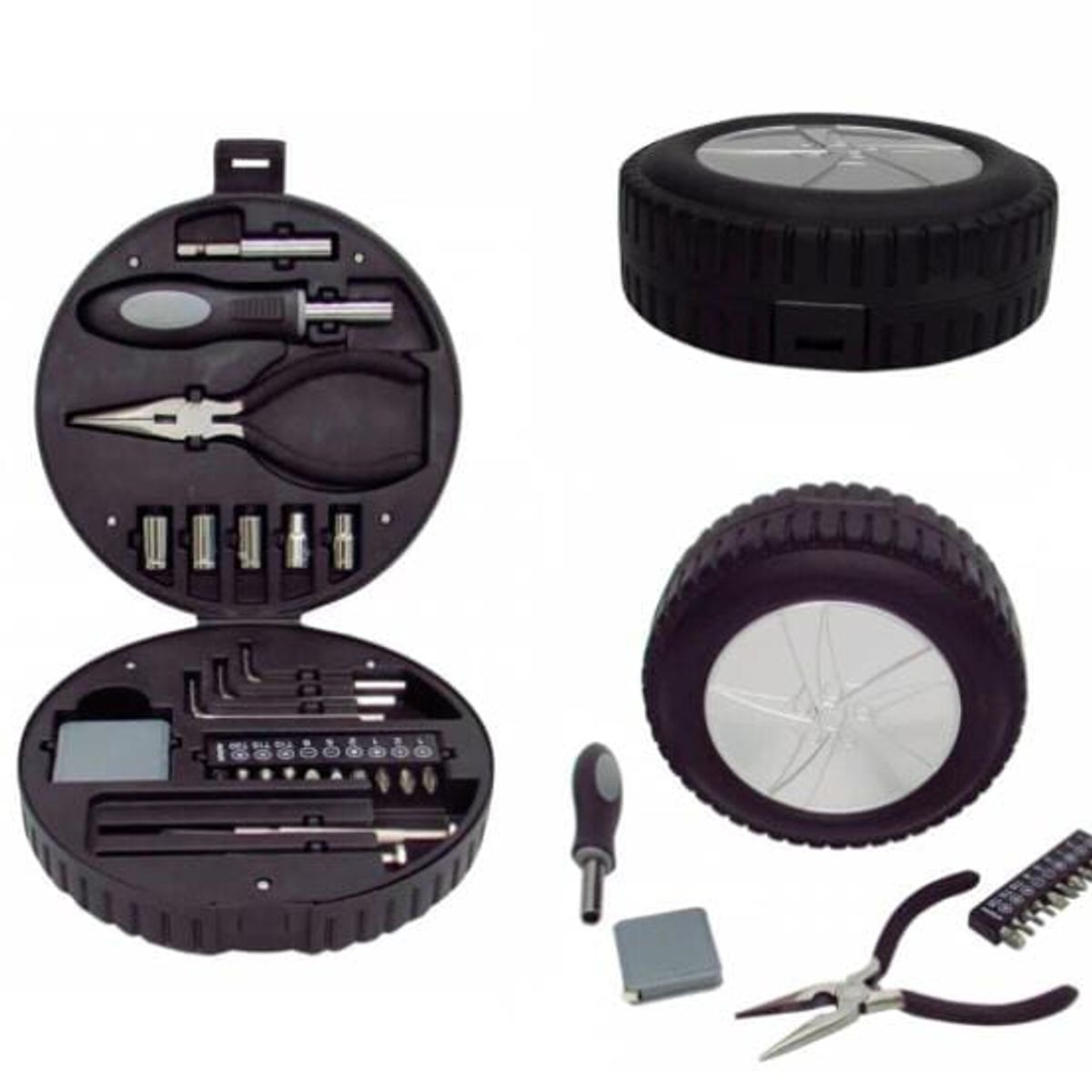 GENERICO - Set De Herramientas Tipo Llanta