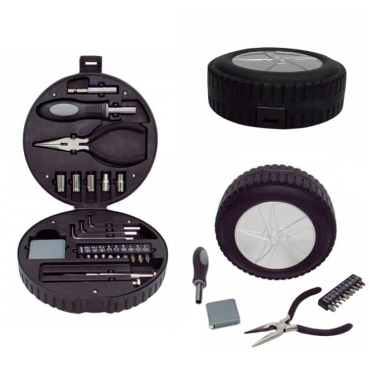 GENERICO - Set De Herramientas Tipo Llanta