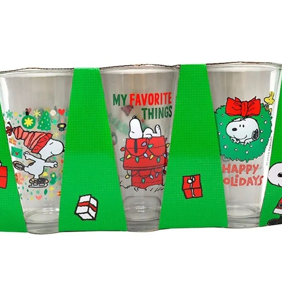 CHILDRENS CLUB - Set Vasos x3 450 ml Snoopy
