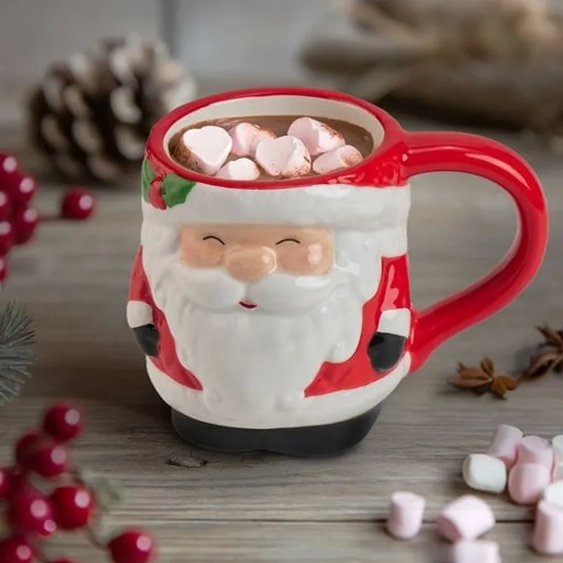 GENERICO - Taza Navideña de Papa Noel