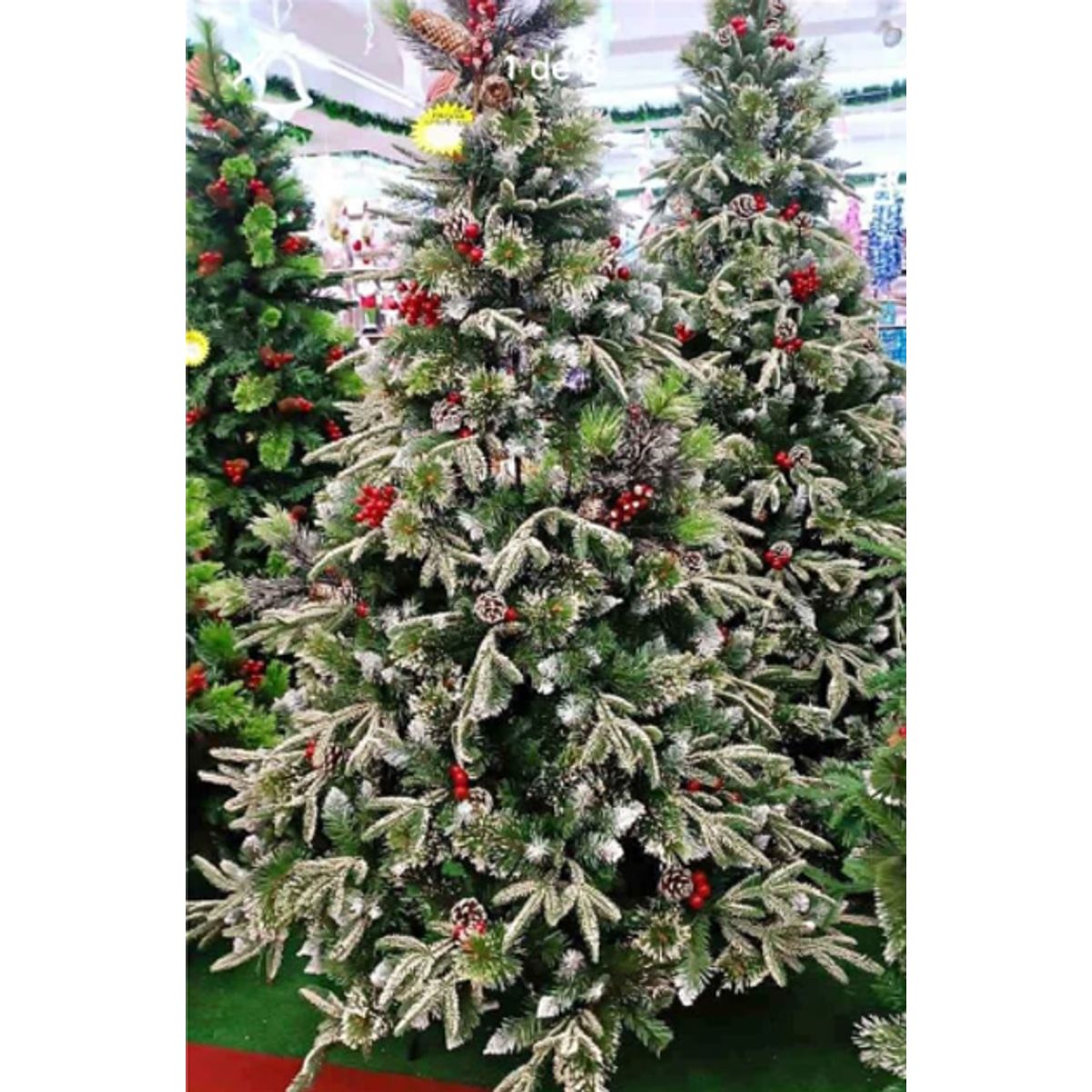 GENERICO - Árbol de Navidad Frondoso Pino Nieve 210M