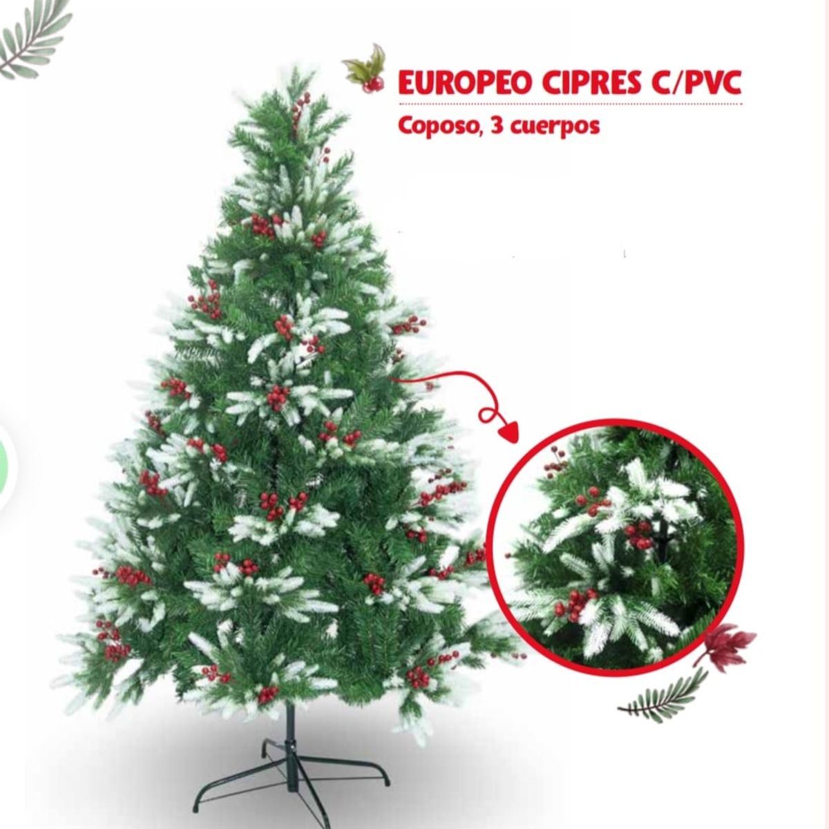GENERICO - Árbol de Navidad Cipres Coposo 180M