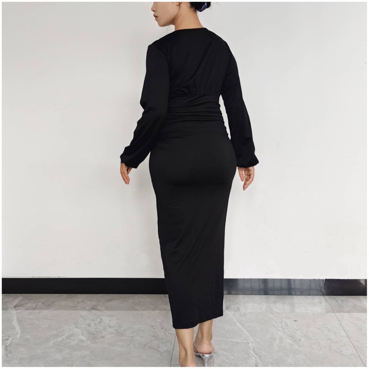 RINODERINA - Vestido Largo Elegante Moda Mujer