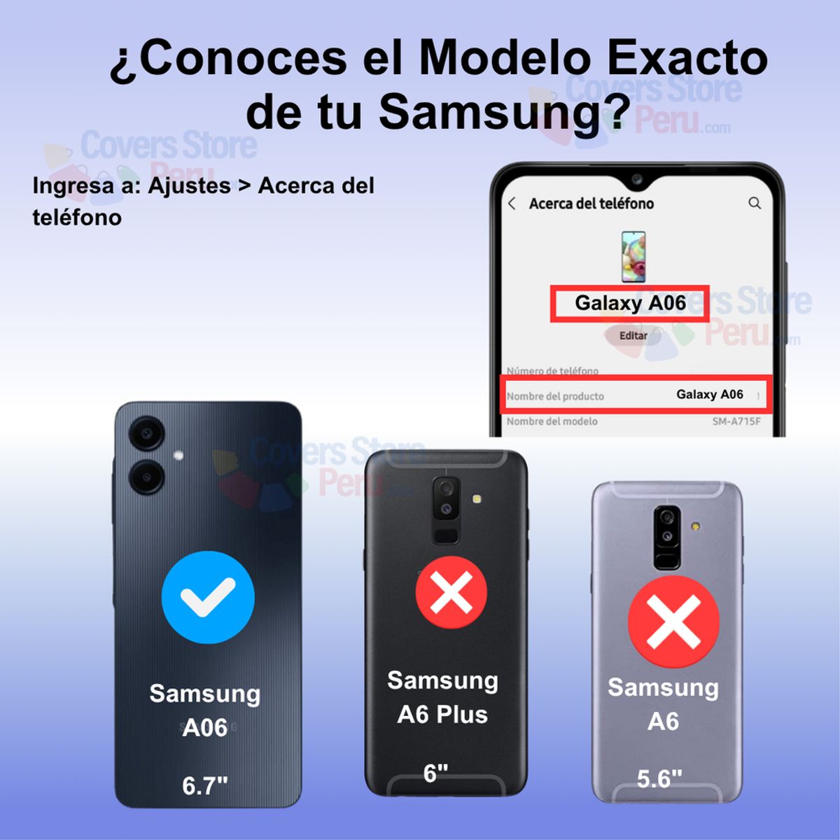 GENERICO - Funda para Samsung A06 Soft Feeling Antishock Negro Resistente