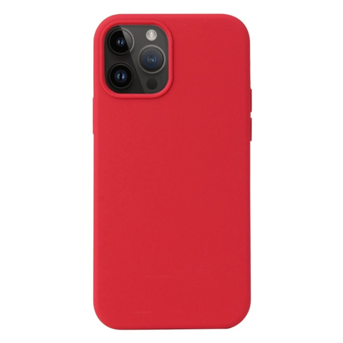 GENERICO - Funda para iPhone 15 Soft Feeling Antishock Rojo Resistente