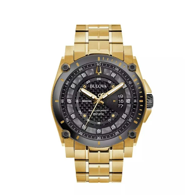 BULOVA - BULOVA PRECISIONIST DIAMOND BLACK 98D156