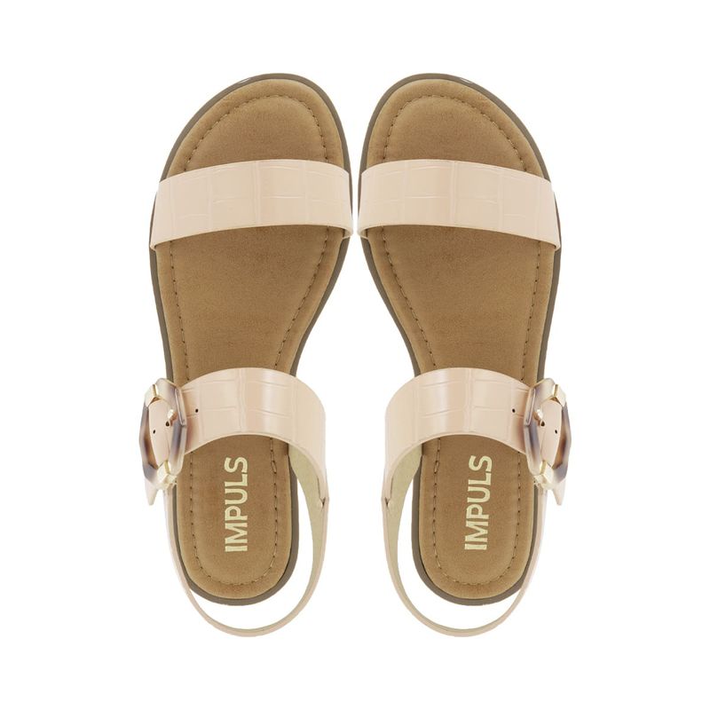 IMPULS - Sandalias Flats Mujer Impuls Aixa02 Nude