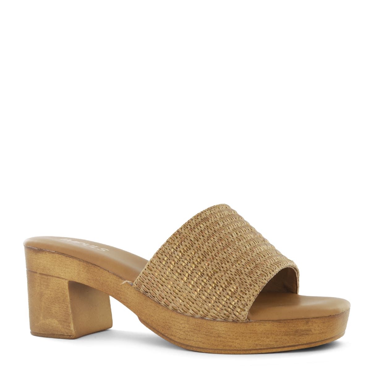 IMPULS - Sandalias Mujer Impuls Abi05 Camel