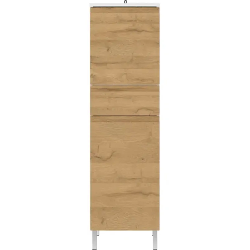 TU MESITA - Armario Bajo de Baño Brandon 1 Cajón 2 Puertas TU MESITA