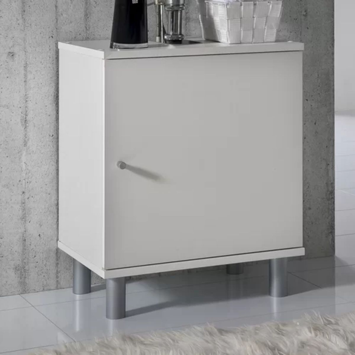 TU MESITA - Mueble de Baño Moderno Carlos Color Blanco TU MESITA
