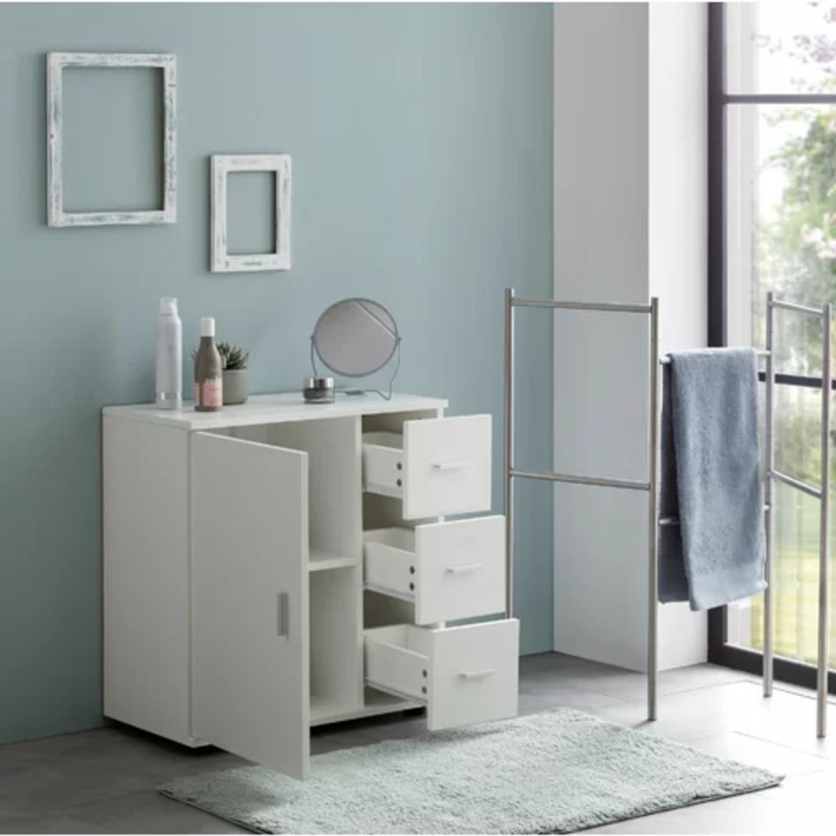 TU MESITA - Mueble de Baño Organizador Jimena Blanco TU MESITA