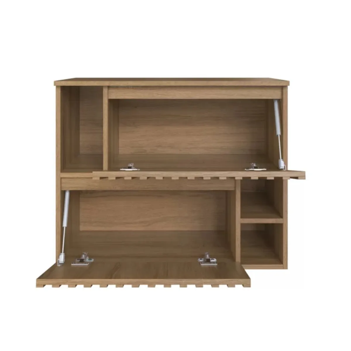 TU MESITA - Mueble Moderno de Baño Iván color Marrón 2 puertas TU MESITA