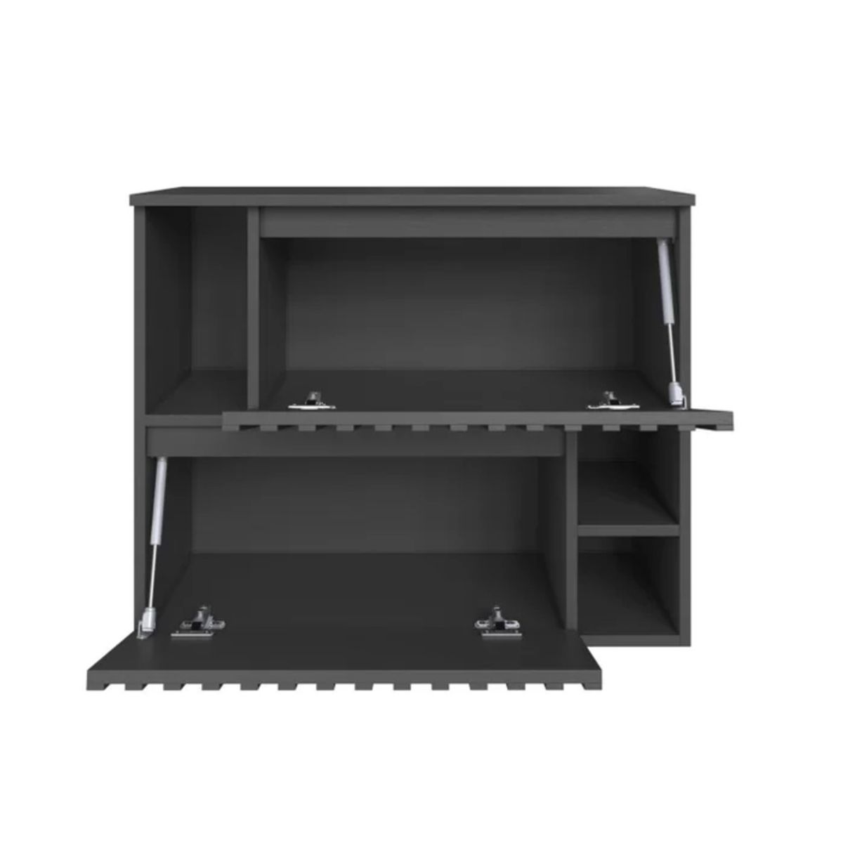 TU MESITA - Mueble Moderno de Baño Iván color Negro 2 puertas TU MESITA