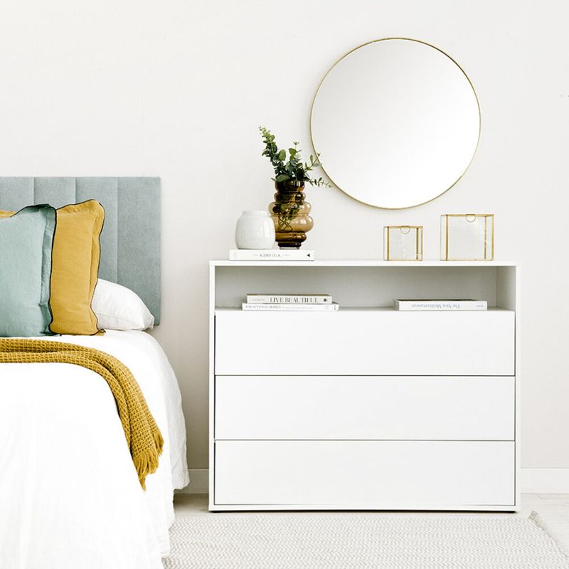 GENERICO - Aparador Moderno Ransaiwa Blanco R&R MUEBLES