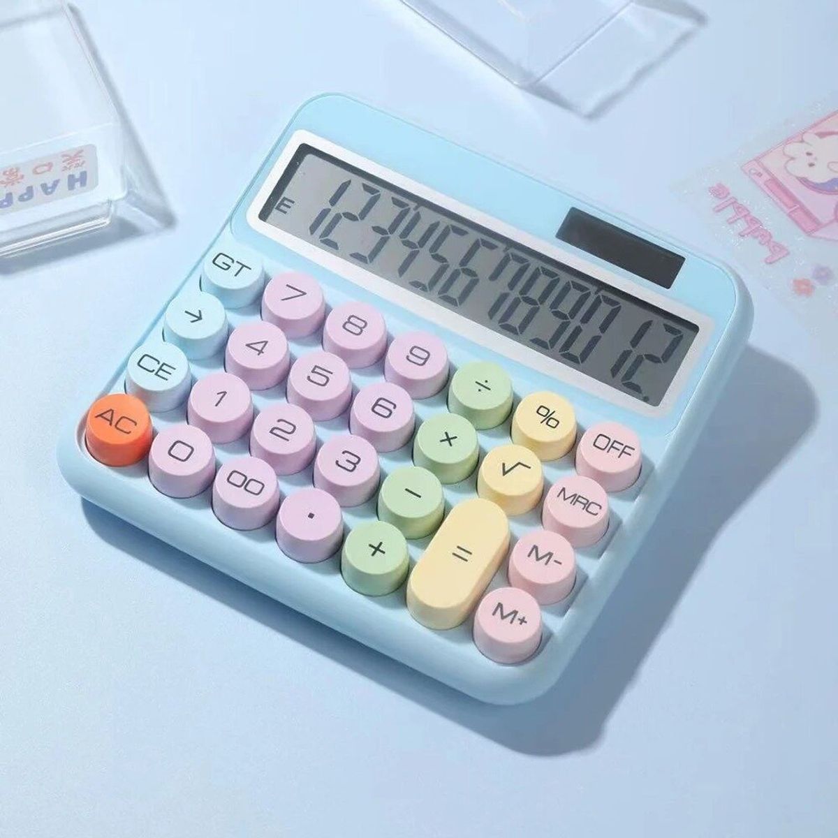 GENERICO - CALCULADORA DIGITAL KAWAI CELESTE